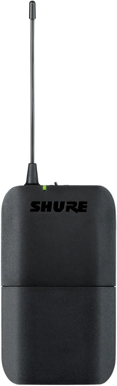 Shure BLX14 UHF Wireless System for Guitar and Bass with 1/4 Jack - 14-Hour Battery Life, 300 ft Range, UHF | Includes 1/4" Jack Instrument Cable & Single Channel Receiver | H11 Band (BLX14-H11)