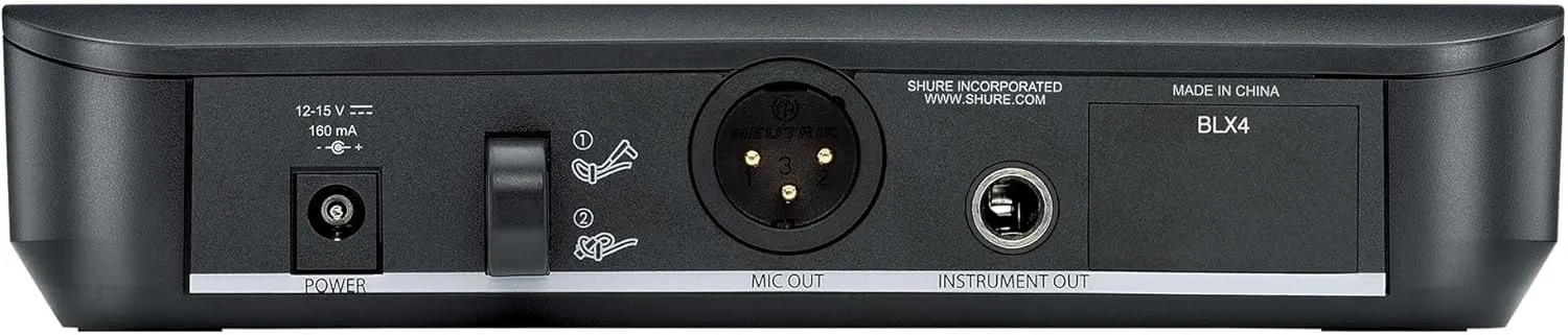 Shure BLX14 Wireless Guitar System - H10 Band
