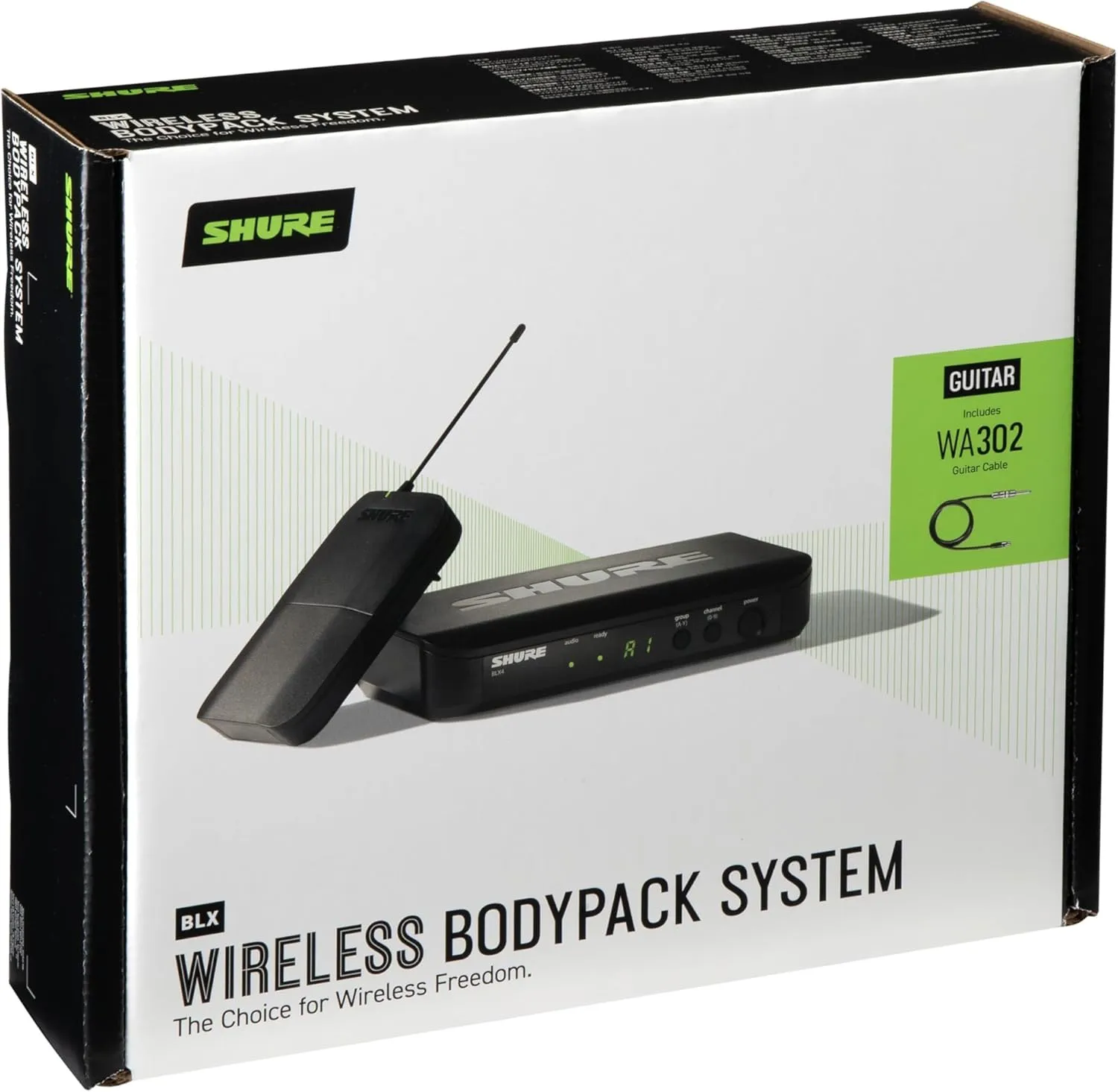 Shure BLX14 Wireless Guitar System - H10 Band