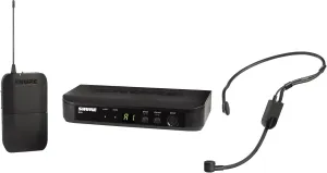 Shure BLX14/P31 Wireless Microphone System - 14-Hour Battery Life, 300 ft Range, UHF | Includes PGA31 Headset Mic, Bodypack Transmitter, Single Channel Receiver | J11 Band (BLX14/P31-J11)
