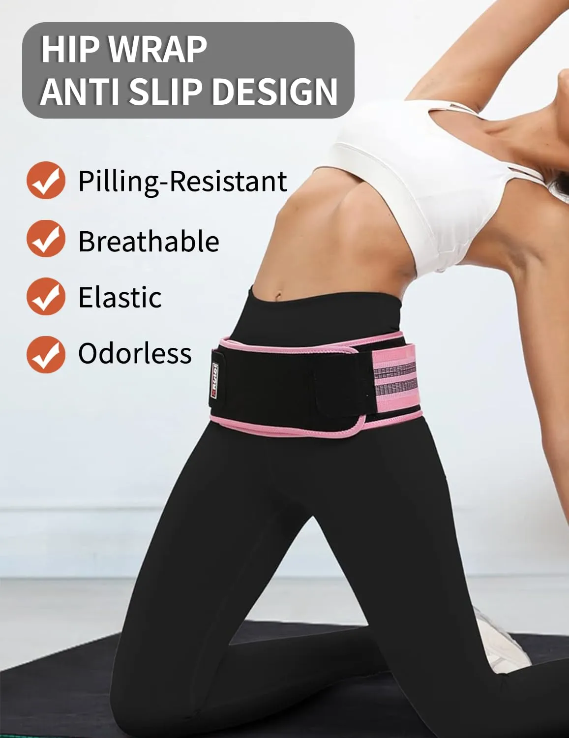 SI Belt for Women, Sacroiliac Belt for SI Joints Pain Relief, Sciatic, Pelvic, Leg, Hip, Lower Back Pain, Nerve Pain Support Relief Devices, Trochanteric Belt(Plus XL/XXL)