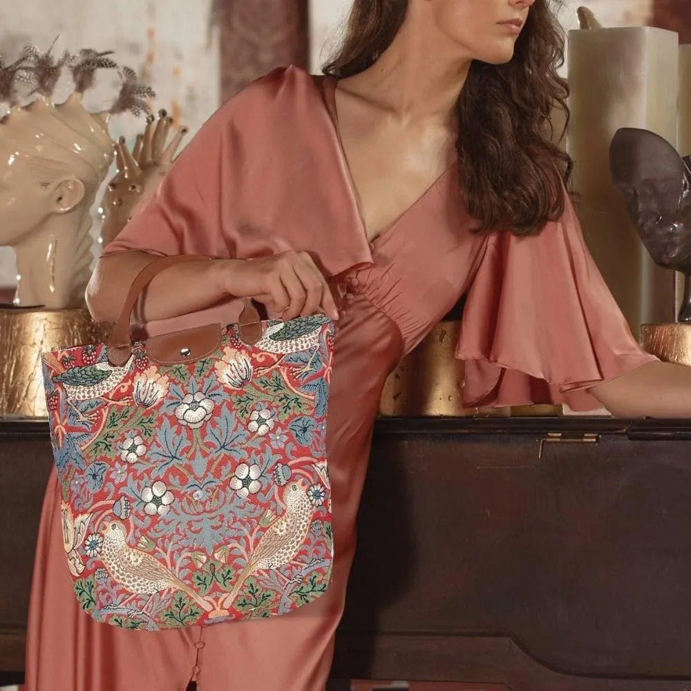 Signare Tapestry Foldable Tote Bag Reusable Shopping Bag Grocery Bag