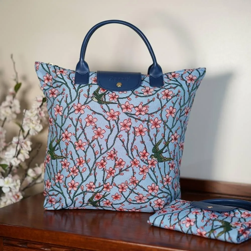 Signare Tapestry Foldable Tote Bag Reusable Shopping Bag Grocery Bag