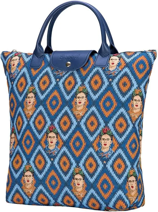 Signare Tapestry Foldable Tote Bag Reusable Shopping Bag Grocery Bag