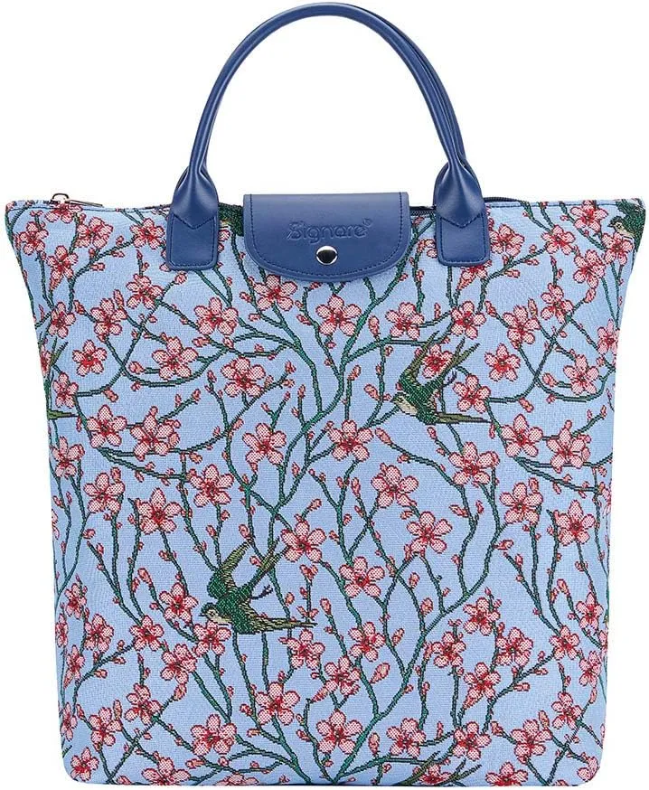 Signare Tapestry Foldable Tote Bag Reusable Shopping Bag Grocery Bag