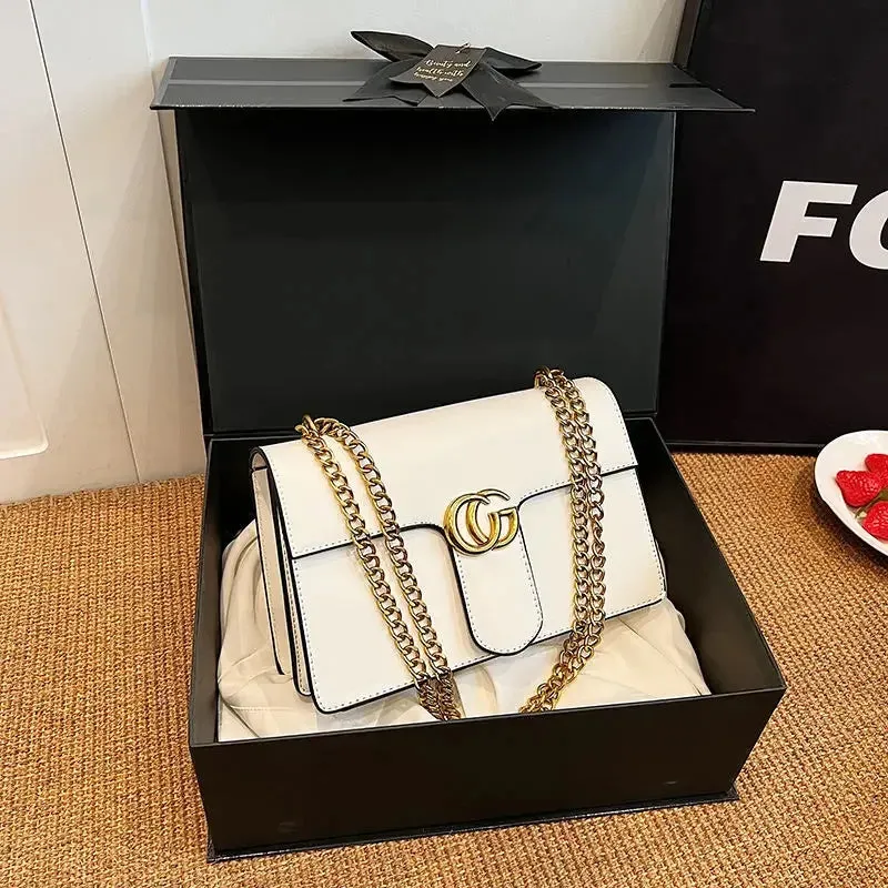 Simple and Luxurious High-quality and Fashionable Versatile Small Square Bag