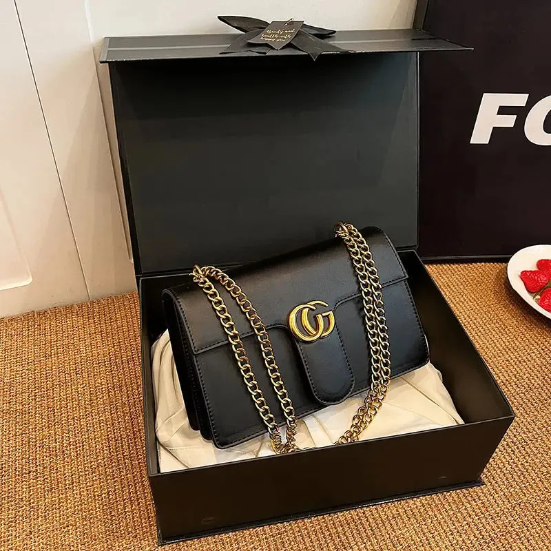 Simple and Luxurious High-quality and Fashionable Versatile Small Square Bag