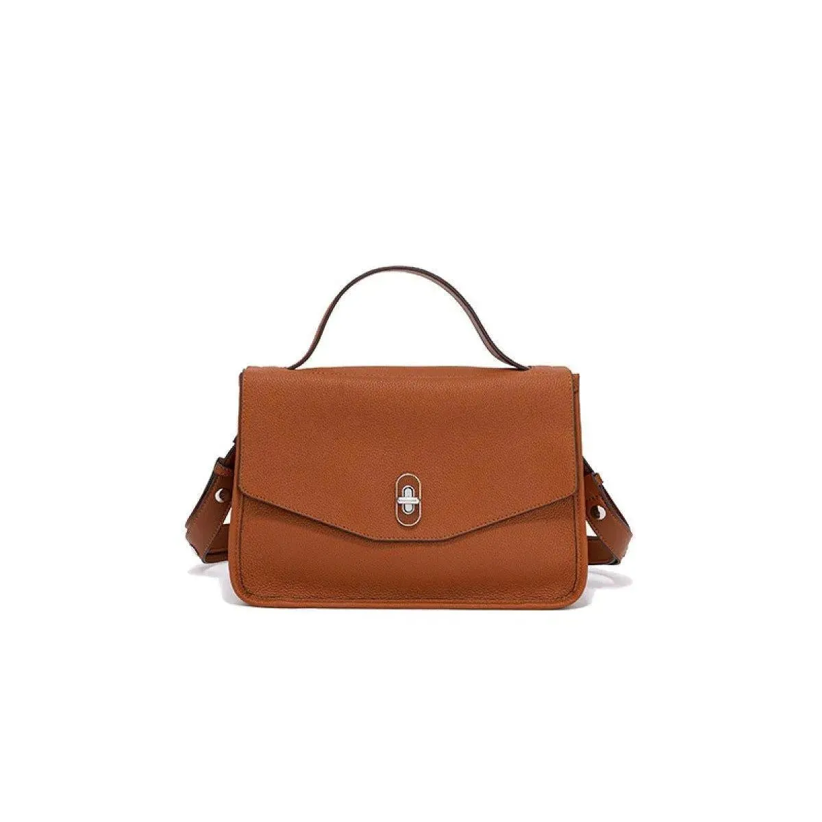 Simple Crossbody Bag With Top Handle
