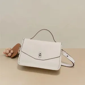 Simple Crossbody Bag With Top Handle