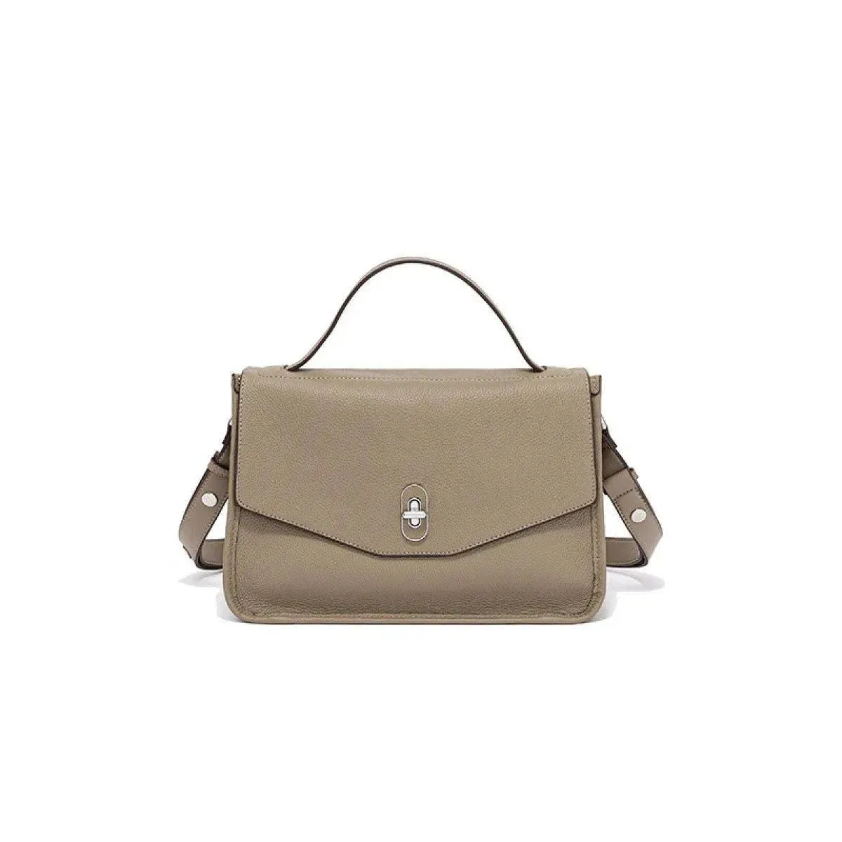 Simple Crossbody Bag With Top Handle