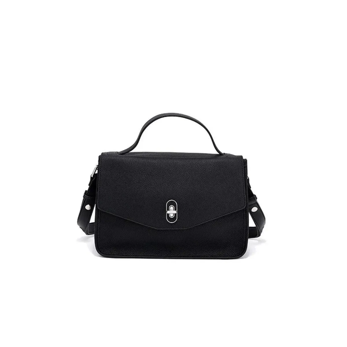 Simple Crossbody Bag With Top Handle