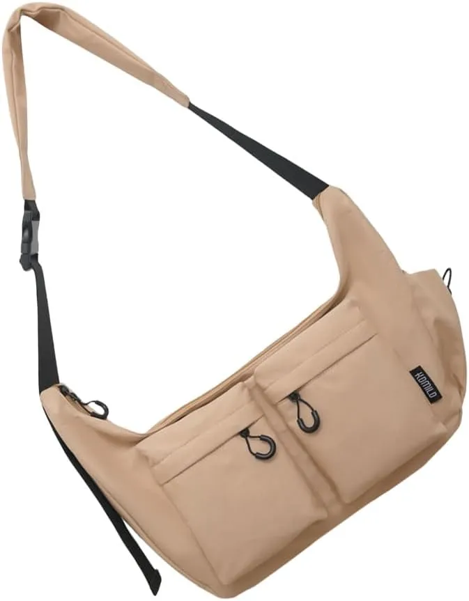 Simple Designs Nylon Shoulder Bag Crossbody Bags for City Walks and Shopping