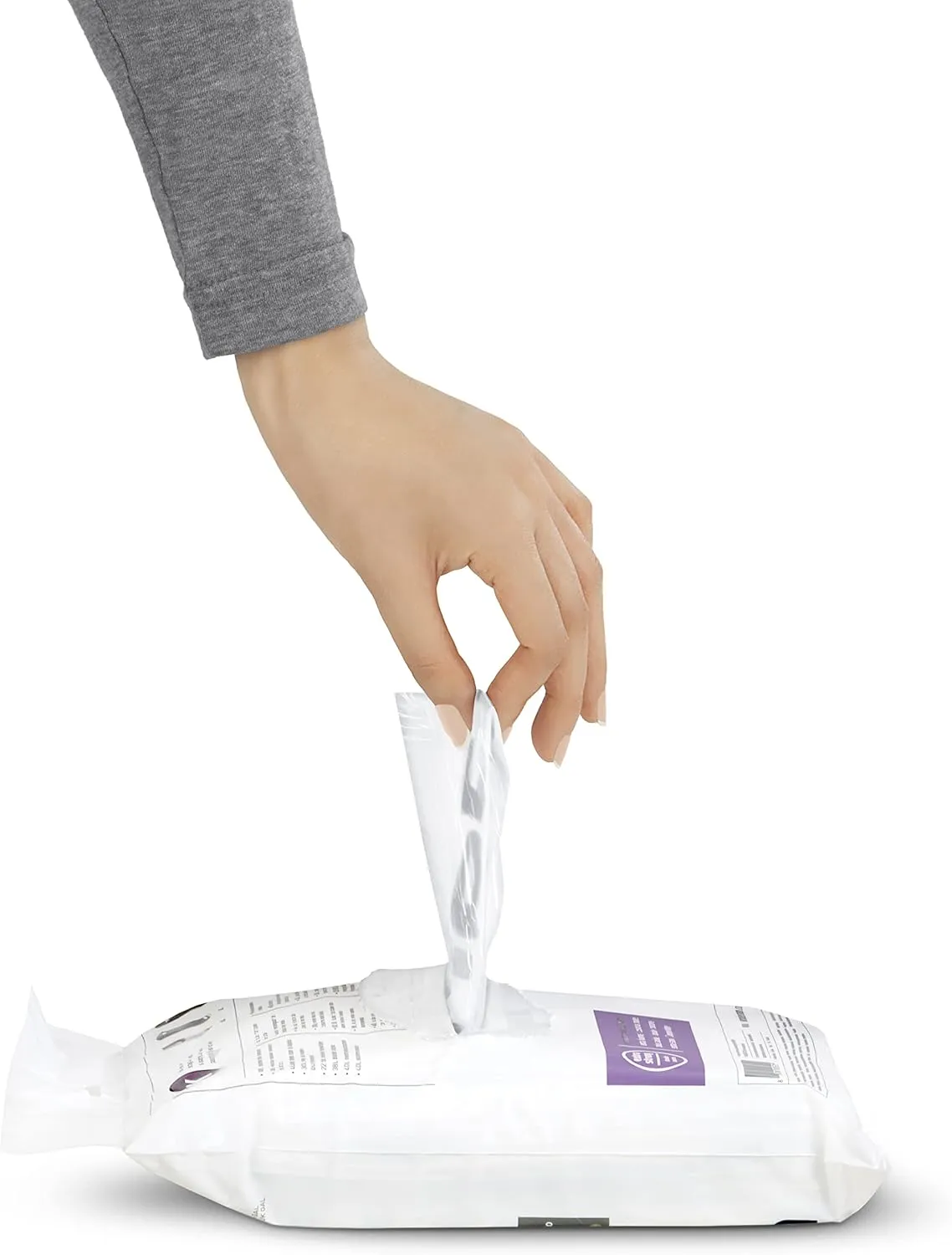 simplehuman Code J 200 Count, Dispenser Pack Custom Fit Liners, Drawstring Trash Bags, 30-45 Liter / 8-12 Gallon