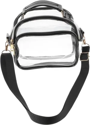 Single Shoulder Bag Crossbody Purse Bag Pvc Material Fashion Practical