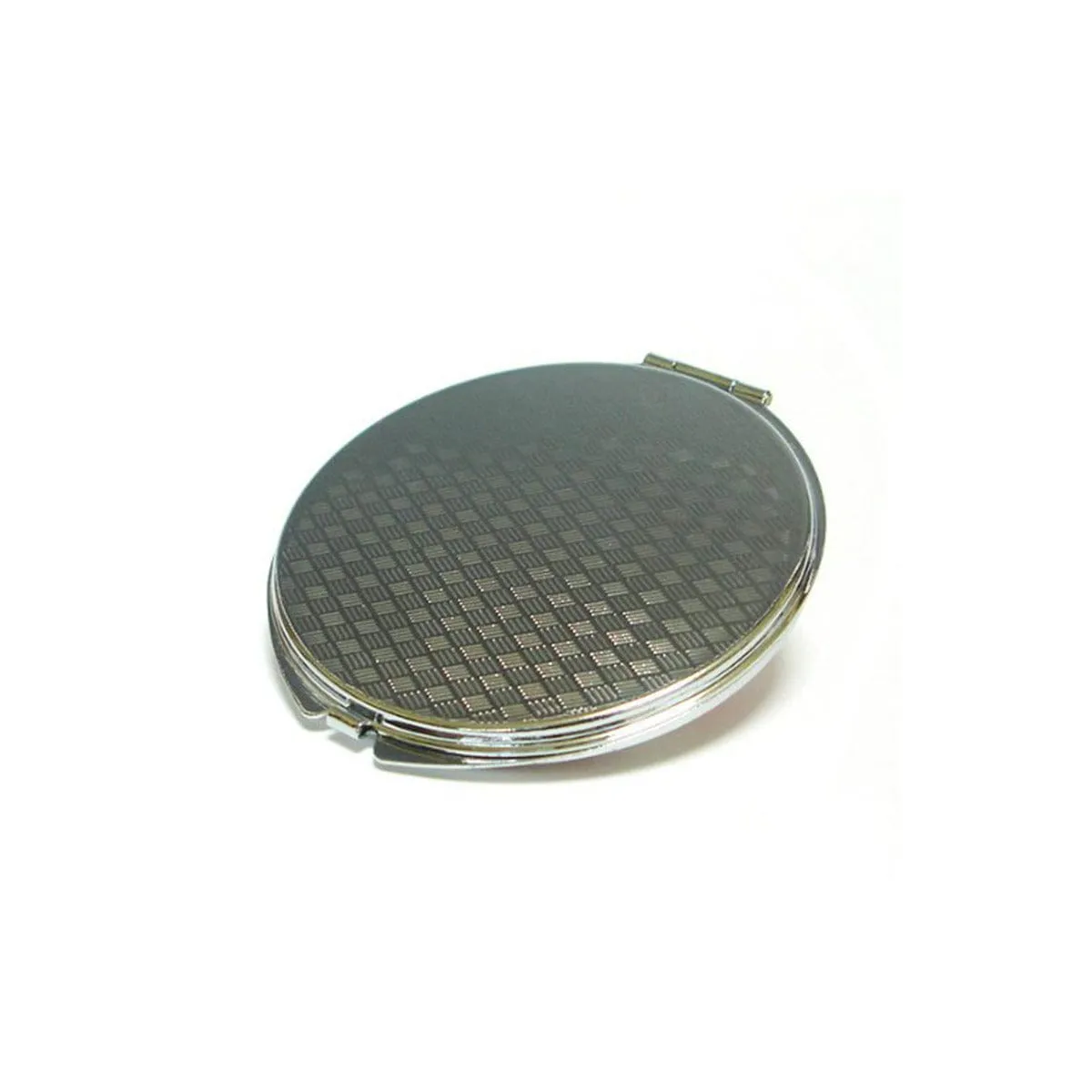 Skull Print Portable Stainless Steel Cosmetic Mirror
