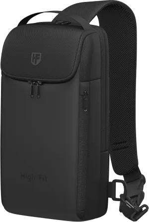 Sling Bag Crossbody Backpack Compact EDC Daypack for Men Minimalist Chest Shoulder bag 14" MacBook Pro M4, 13" MacBook Air/Pro