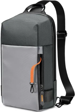 Sling Bag for Men, Crossbody Bag Sling Shoulder Backpack Waterproof Daypack Chest Bag for Work Travel