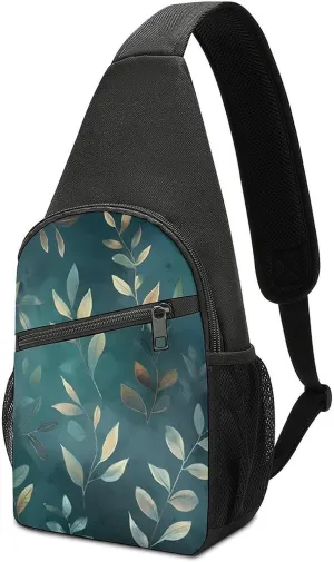 Sling Bag for Women Men Crossbody Bag Chest Bag Various Gradients Sling Backpack Fanny Packs Travel Hiking Daypack