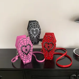 Slouchy Fashion Simple Heart Printing One Bags
