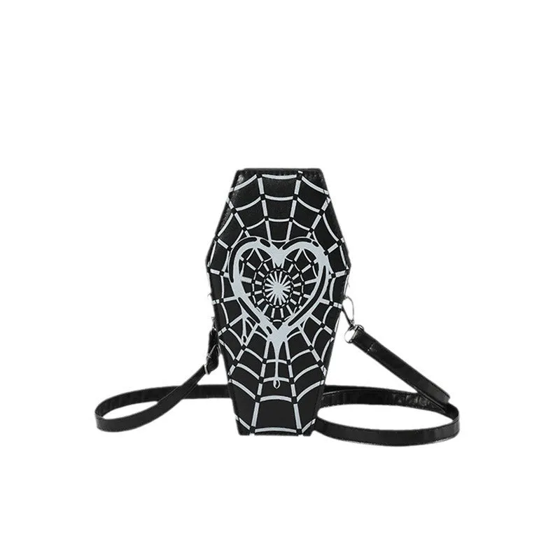 Slouchy Fashion Simple Heart Printing One Bags