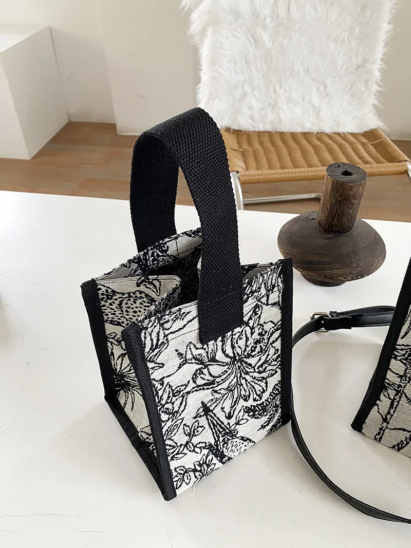 Slouchy Women's Trendy Canvas Iti Mini Crossbody Bags