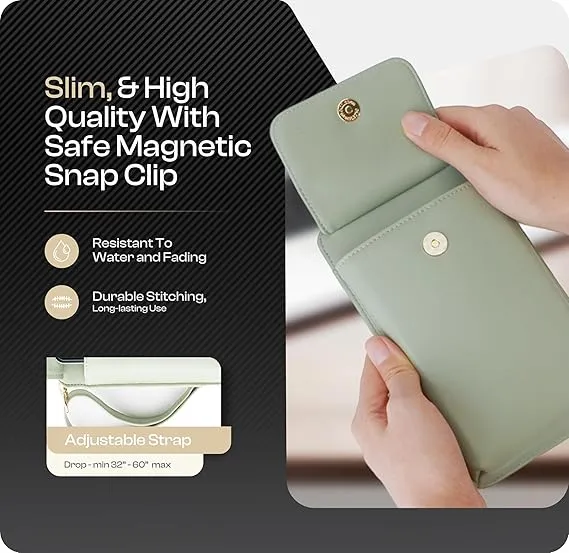Small Crossbody phone wallet for women