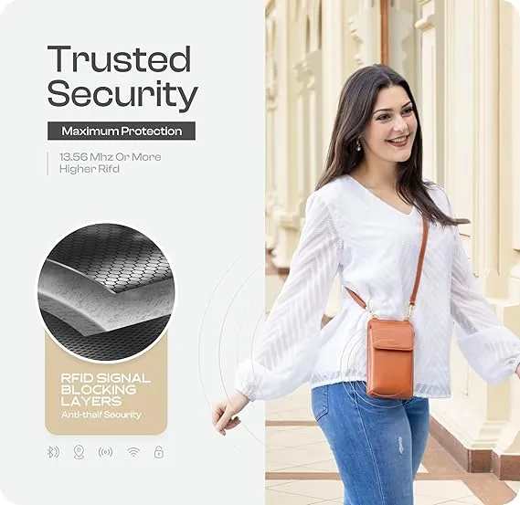 Small Crossbody phone wallet for women