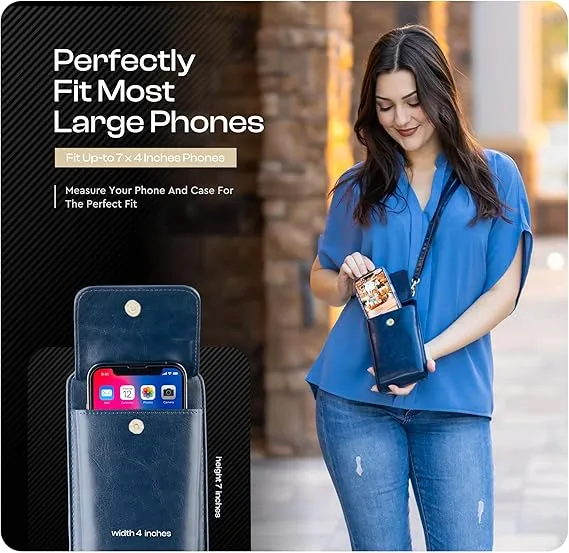 Small Crossbody phone wallet for women
