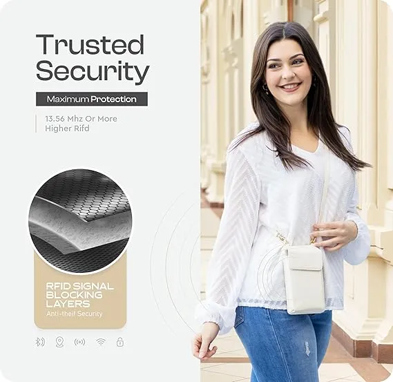 Small Crossbody phone wallet for women
