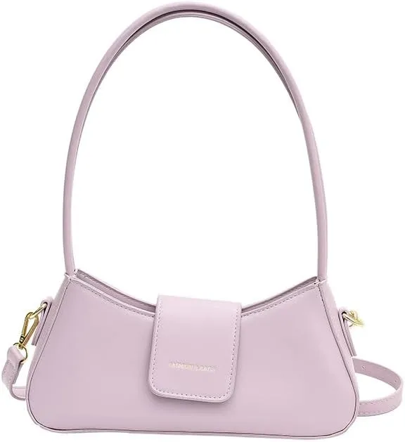 Small Luxury Leather Handbag Women Stylish Lady-Style Horizontal Square Shaped Shoulder Bag Custom Pattern Fashionable Design