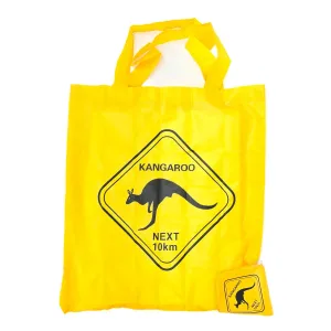 Small Road Sign Foldable Shopping Bag