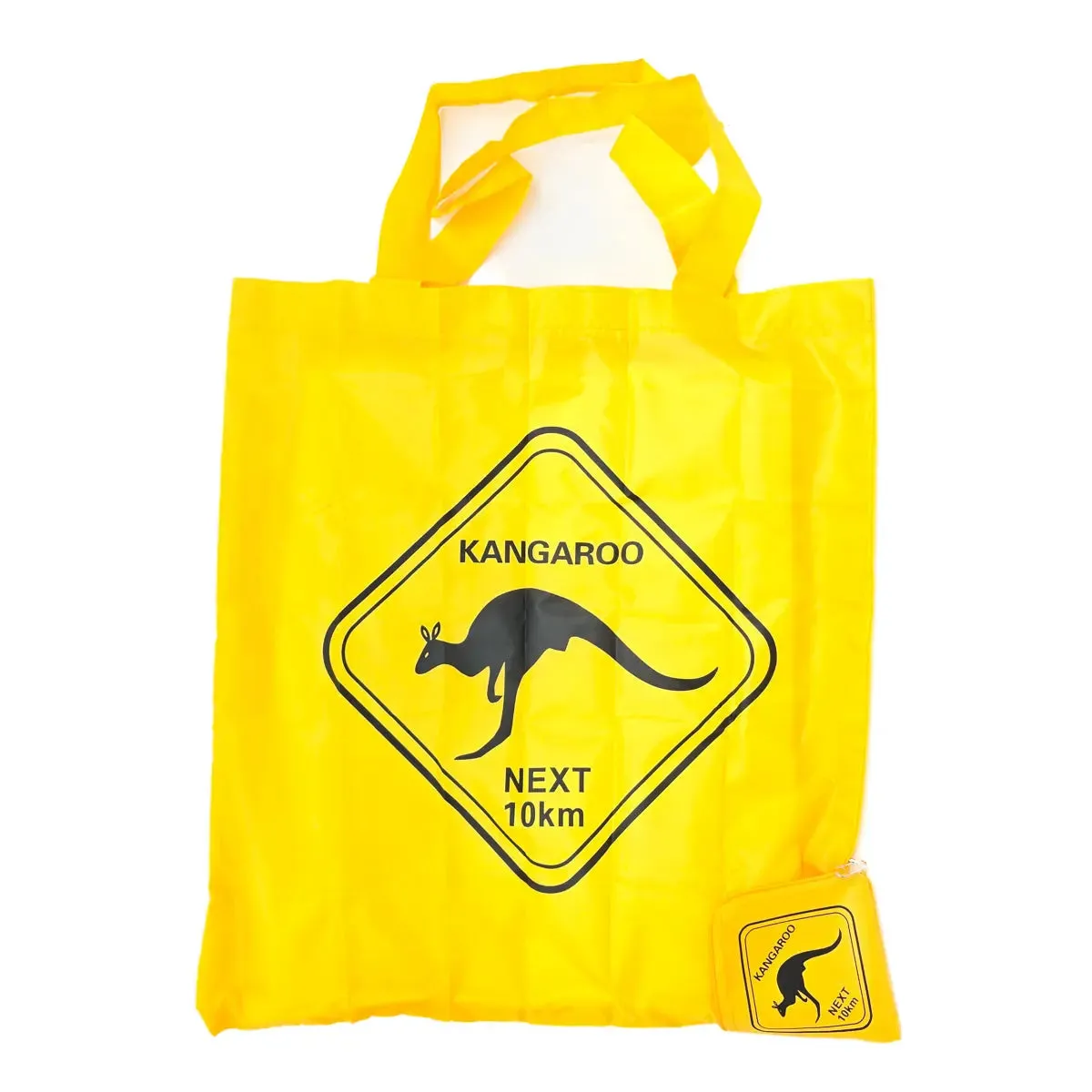 Small Road Sign Foldable Shopping Bag