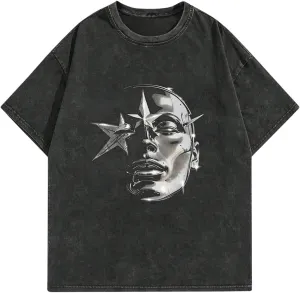 SOLY HUX Men's Graphic Tees Crew Neck Short Sleeve T Shirt Vintage Summer Tops