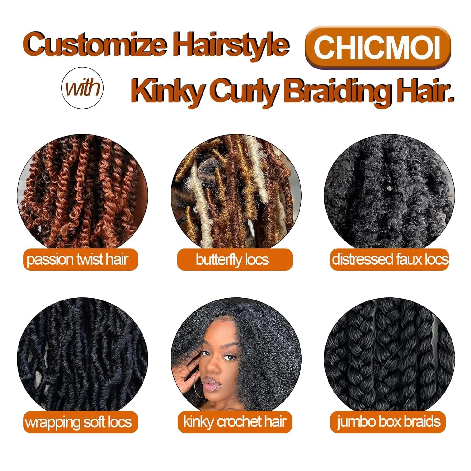Springy Afro Twist Hair 1B/27/613 Ombre Blonde Marley Twist Braiding Hair 16 Inch Three Tone Twisted UP Spyingy Afro Twist Hair 8 Packs Kinky Twisting Hair for Distressed Locs Crochet Hair…