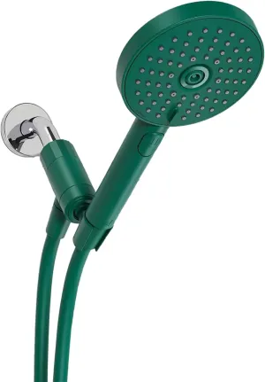 Sproos - Handheld Shower Head, High Pressure, 3 Spray Functions Plus Pause, Extra Long 70 Inch Hose - Eco-friendly Materials - Easy DIY Installation - High Pressure Performance - Green