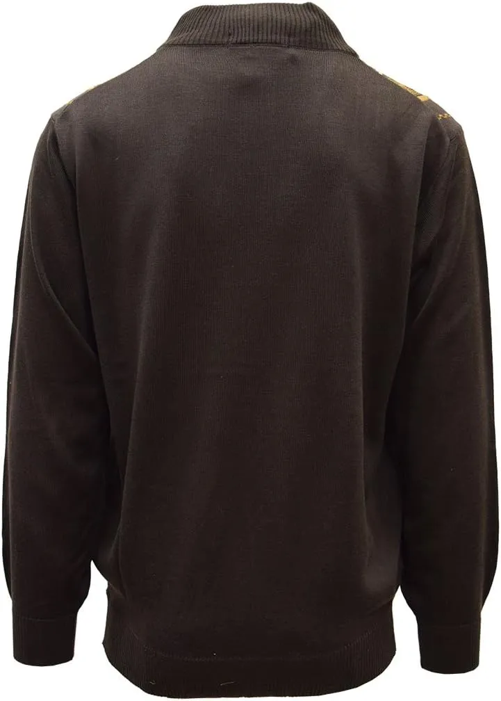 STACY ADAMS Men's Sweater, Vertical Dotted Line