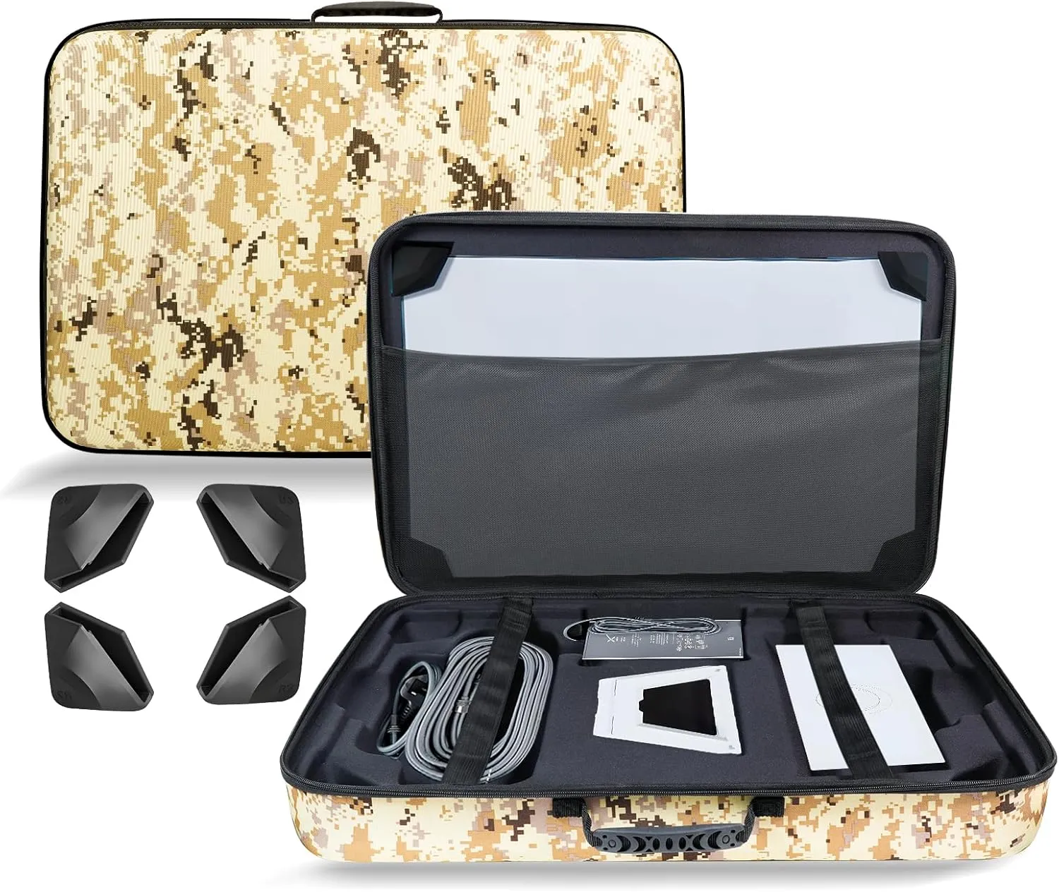 Starlink Gen 3 Case for Dish Kit V3, Outdoor Carrying Case for Starlink Master Disk & Accessories, Ideal for RV Travel & Outdoor Use
