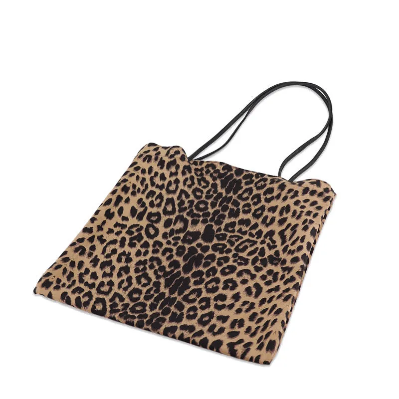 Style Retro Simple Fashionable Leopard Pattern Bags