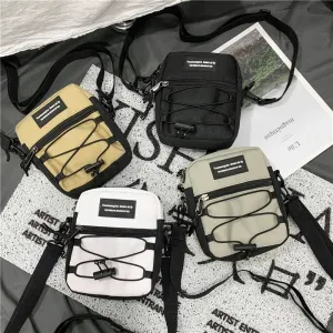 Style Retro Trendy Cool Personality Tooling Crossbody Bags