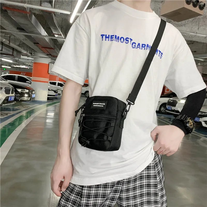 Style Retro Trendy Cool Personality Tooling Crossbody Bags