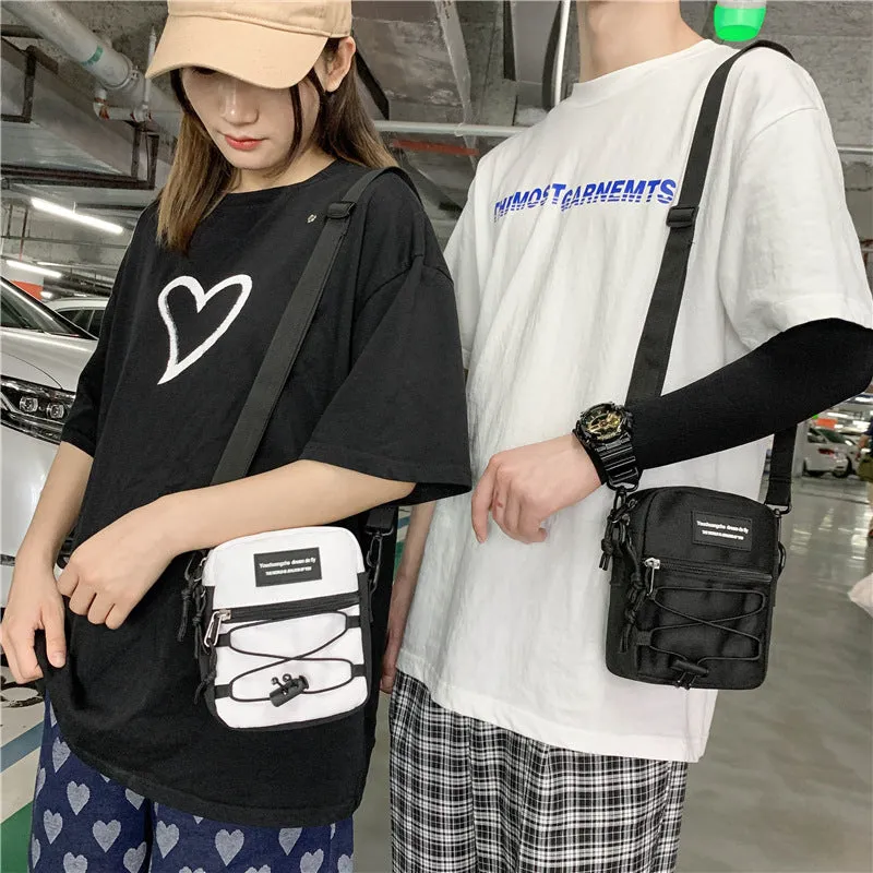 Style Retro Trendy Cool Personality Tooling Crossbody Bags
