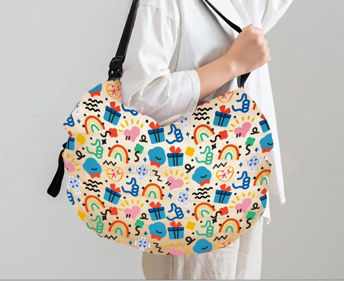 Stylish Eco-Friendly Foldable Shopping Bag