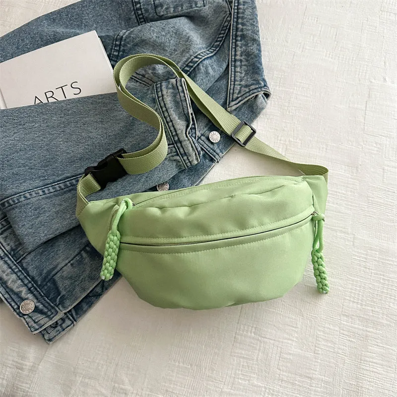 Summer Candy Color Dumpling Trend Neutral Daily Shoulder Bags