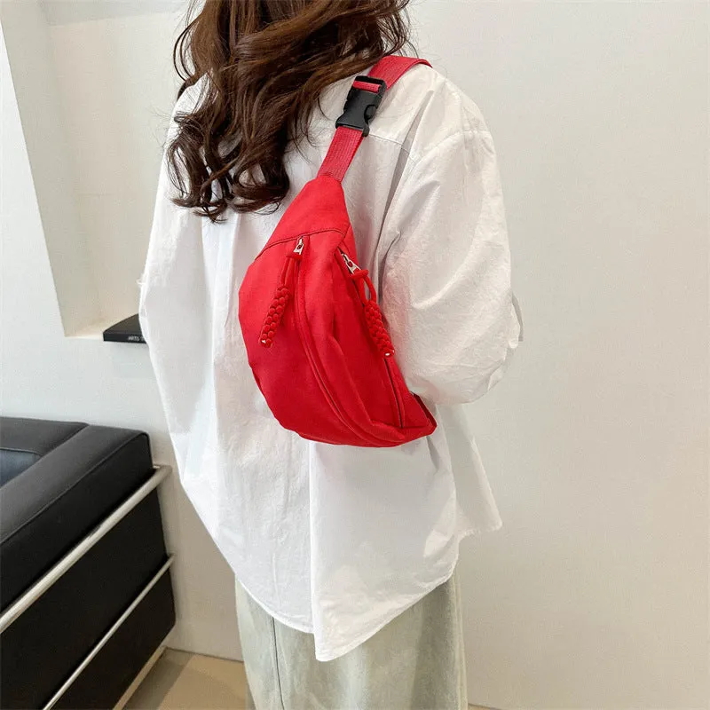 Summer Candy Color Dumpling Trend Neutral Daily Shoulder Bags