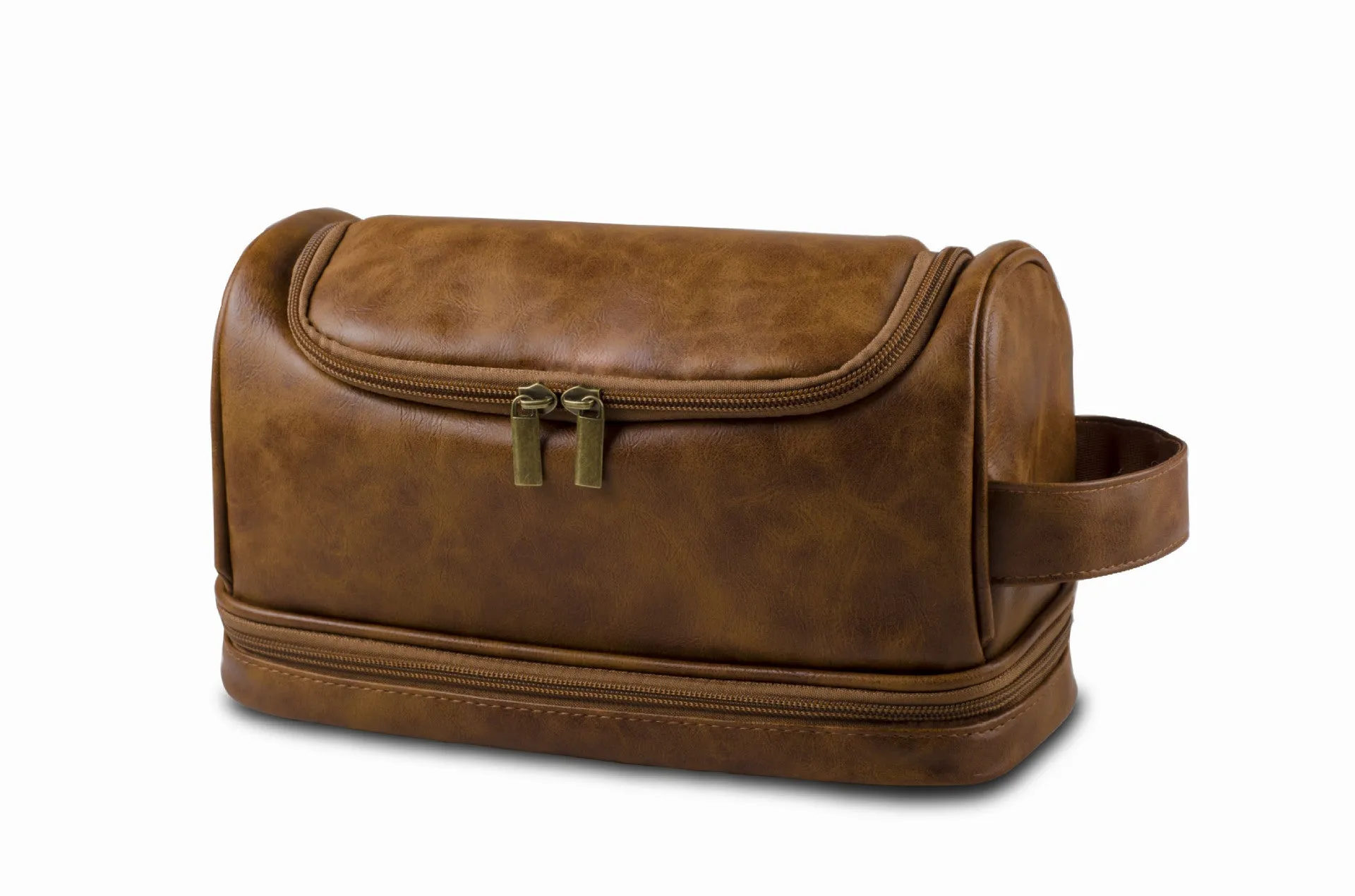 Supportive policies Convenient Customer-approved Men's Cosmetic Hook Toiletry Portable Neutral With Bag