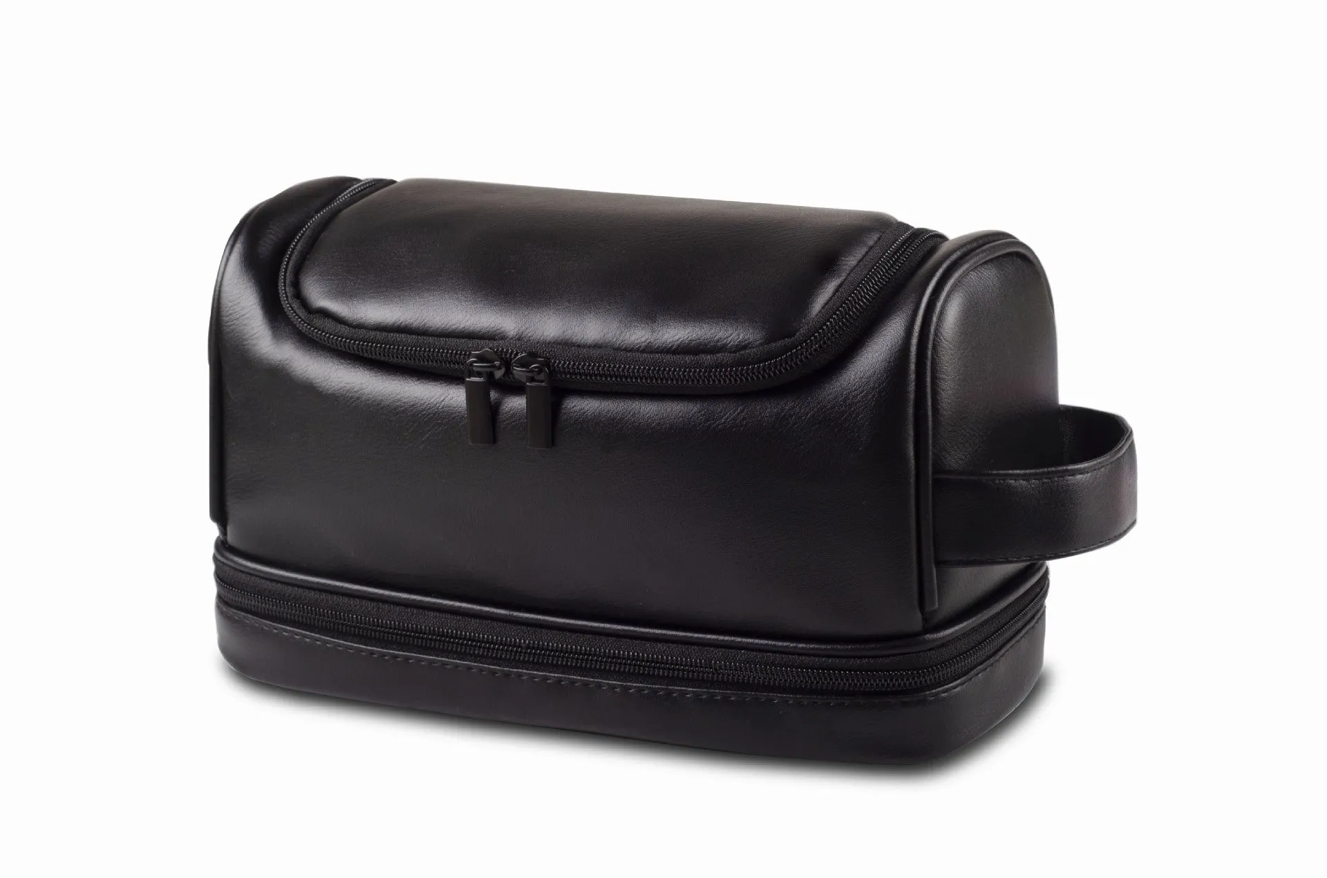 Supportive policies Convenient Customer-approved Men's Cosmetic Hook Toiletry Portable Neutral With Bag