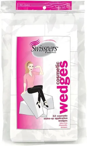 Swisspers Cosmetic Application Wedges 32 ea (Pack of 7)