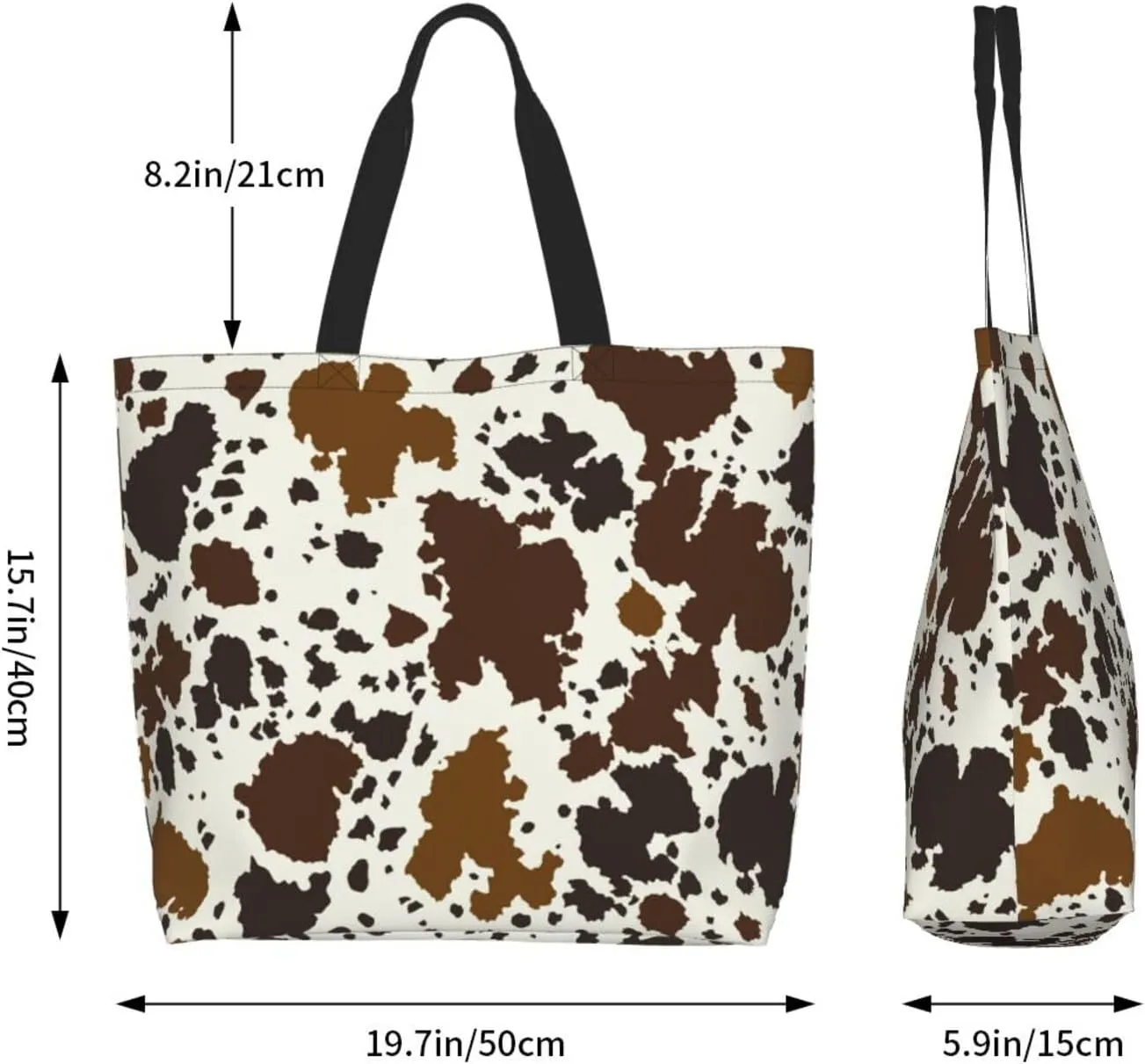 Thanksgiving Turkey Tote Bag Casual Portable Shoulder Bags Reusable Handbag For Women Travel Shopping