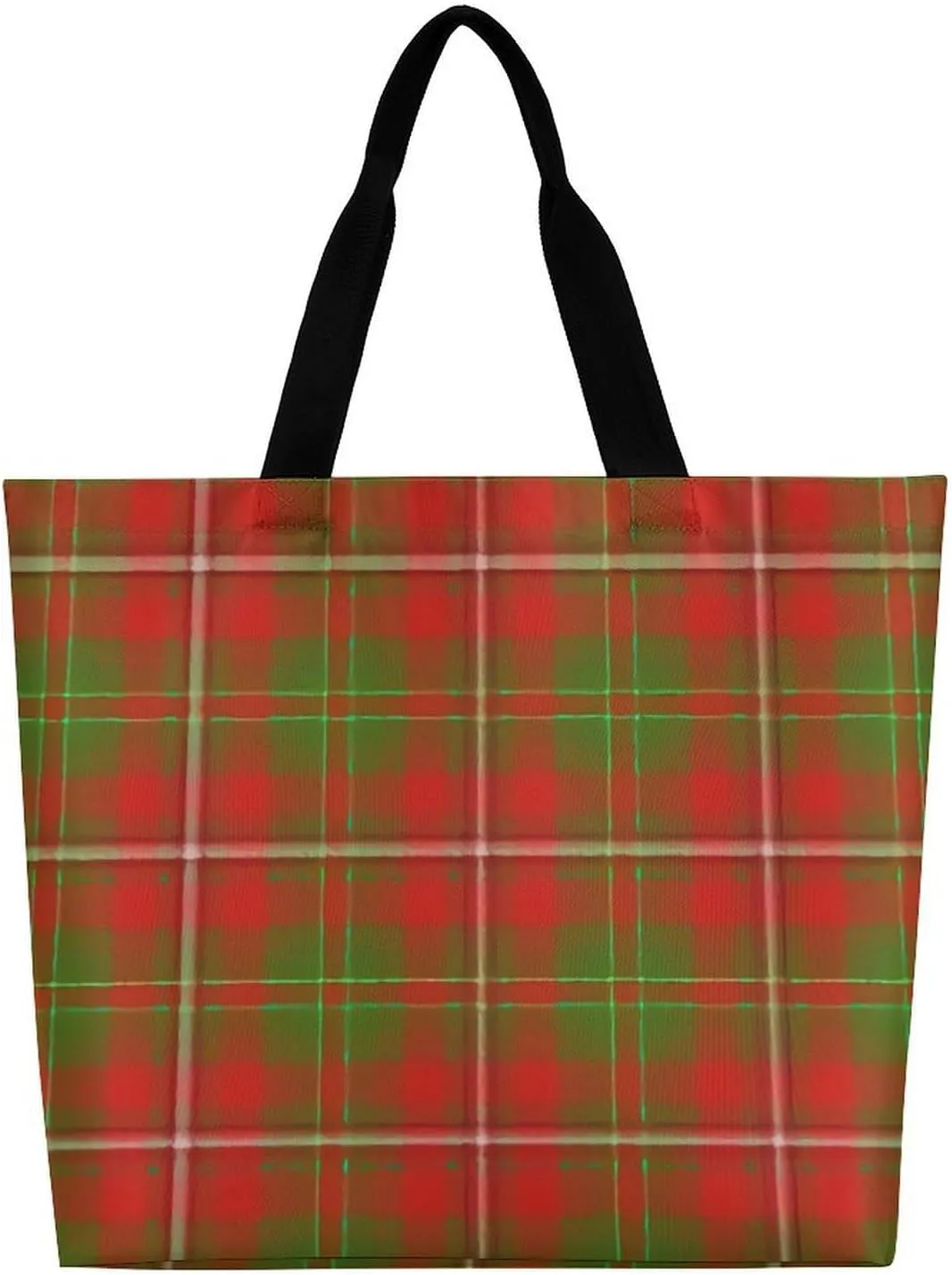 The Look of Warm Oak Wood Grain Texture Large Capacity Single Shoulder Shopping Bag, Fashionable Shopping Bag