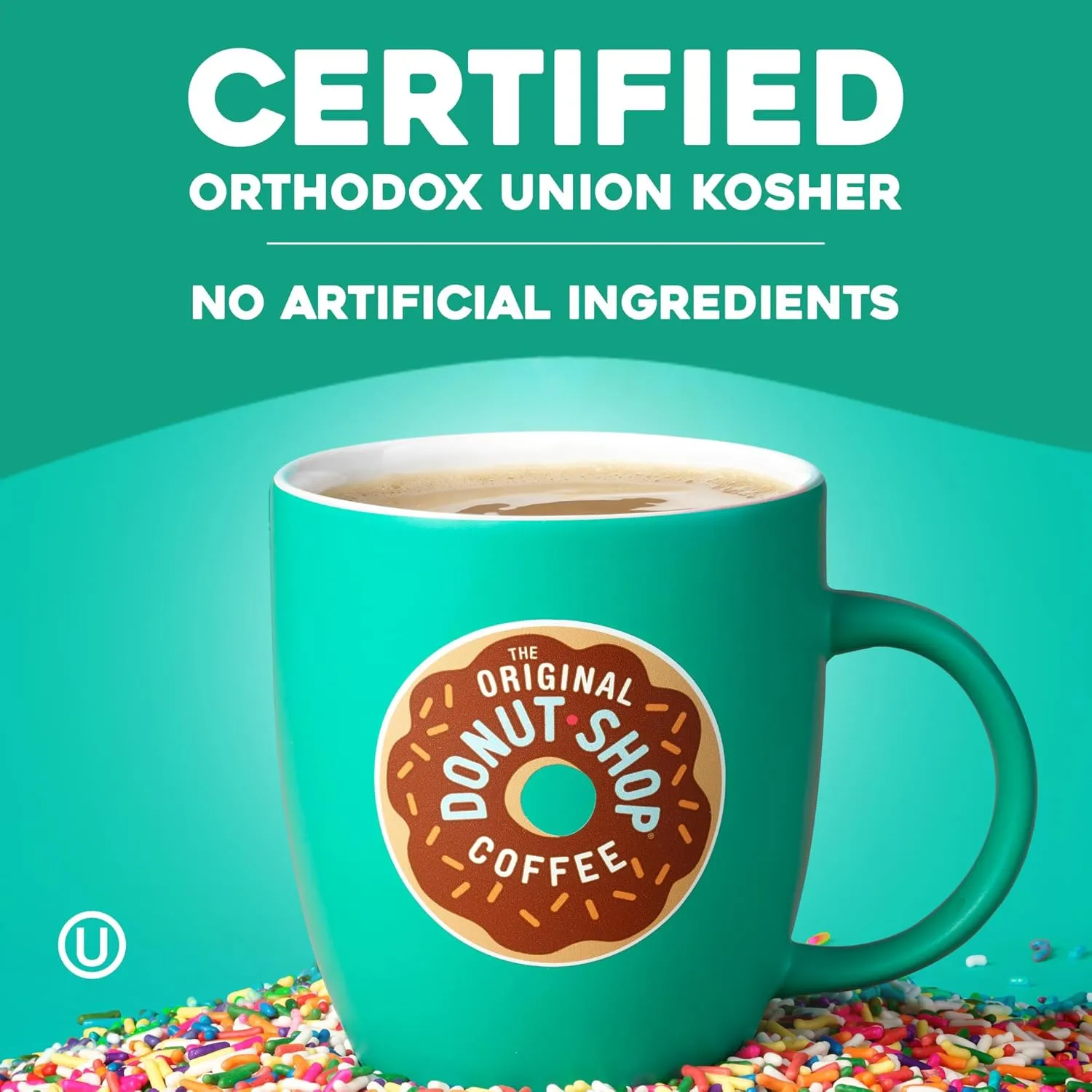 The Original Donut Shop ICED Duos Cookies   Caramel Coffee, Keurig Single Serve K-Cup Pods, 72 Count